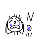 かわ子ちゃんの日常（個別スタンプ：4）