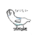 はじめての水彩画（個別スタンプ：7）