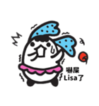 Missブビの名前スタンプ – Lisa（個別スタンプ：34）