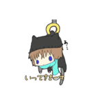 黒猫☆クロくん②（個別スタンプ：1）