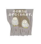 あんちゃんの福フクロウ（個別スタンプ：4）