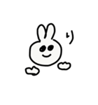 ゆるうさぎの日常（個別スタンプ：6）
