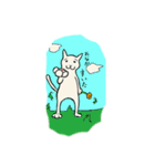 のら猫ちびすけの日常（個別スタンプ：18）