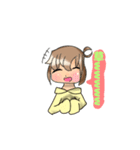 くせ毛少女の日常☆（個別スタンプ：5）