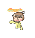くせ毛少女の日常☆（個別スタンプ：9）