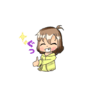 くせ毛少女の日常☆（個別スタンプ：14）