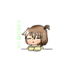 くせ毛少女の日常☆（個別スタンプ：15）