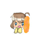 くせ毛少女の日常☆（個別スタンプ：16）