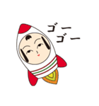 こけしちゃんです。（個別スタンプ：10）