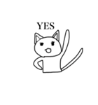 キモ気味の猫（個別スタンプ：17）