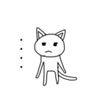 キモ気味の猫（個別スタンプ：22）