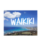 Holiday in hawaii（個別スタンプ：5）