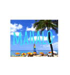 Holiday in hawaii（個別スタンプ：13）