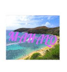 Holiday in hawaii（個別スタンプ：36）