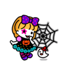 ラブ、ハロウィン（個別スタンプ：1）