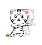 白い虎 サチヒロ君（個別スタンプ：2）