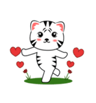 白い虎 サチヒロ君（個別スタンプ：8）