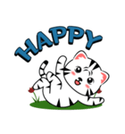 白い虎 サチヒロ君（個別スタンプ：9）