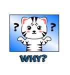 白い虎 サチヒロ君（個別スタンプ：10）