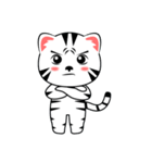 白い虎 サチヒロ君（個別スタンプ：21）