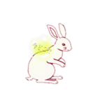 寂しいうさぎ（個別スタンプ：5）
