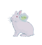 寂しいうさぎ（個別スタンプ：7）