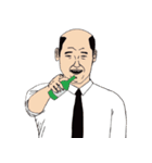 笑う人。（個別スタンプ：4）