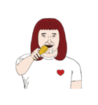 笑う人。（個別スタンプ：11）