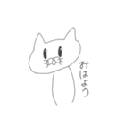 おじ女猫（個別スタンプ：1）