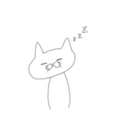おじ女猫（個別スタンプ：2）