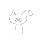おじ女猫（個別スタンプ：8）