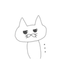 おじ女猫（個別スタンプ：9）