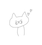 おじ女猫（個別スタンプ：12）
