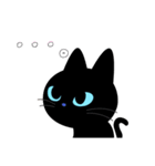 黒猫まろぼぼスタンプ（個別スタンプ：9）