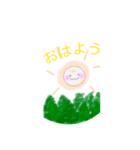 まんまるちゃんです（個別スタンプ：1）