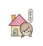手描き彼女ちゃん（個別スタンプ：26）