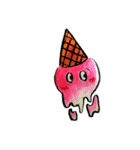 アイスクリームのビスタくん（個別スタンプ：1）