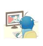 うちの子がかわいい！KAITOスタンプ（個別スタンプ：8）