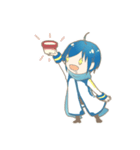 うちの子がかわいい！KAITOスタンプ（個別スタンプ：14）