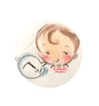 ホッ！とするbabyのひとこと（個別スタンプ：4）
