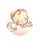ホッ！とするbabyのひとこと（個別スタンプ：5）