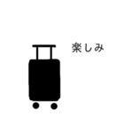 モノトーン大人女子スタンプ（個別スタンプ：10）