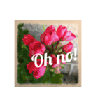 ボタニカルスタンプ（英字）（個別スタンプ：10）