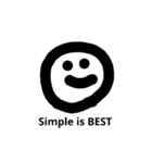 Simple Best stamp（個別スタンプ：1）
