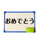 ホワイトボードdeメッセージ（個別スタンプ：26）
