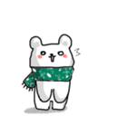 シロくま冬スタンプ（個別スタンプ：7）