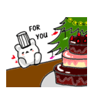 シロくま冬スタンプ（個別スタンプ：8）