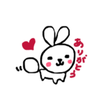 ふわうさこ。（個別スタンプ：7）
