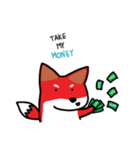 げくん ちびきつね（個別スタンプ：1）