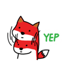 げくん ちびきつね（個別スタンプ：9）